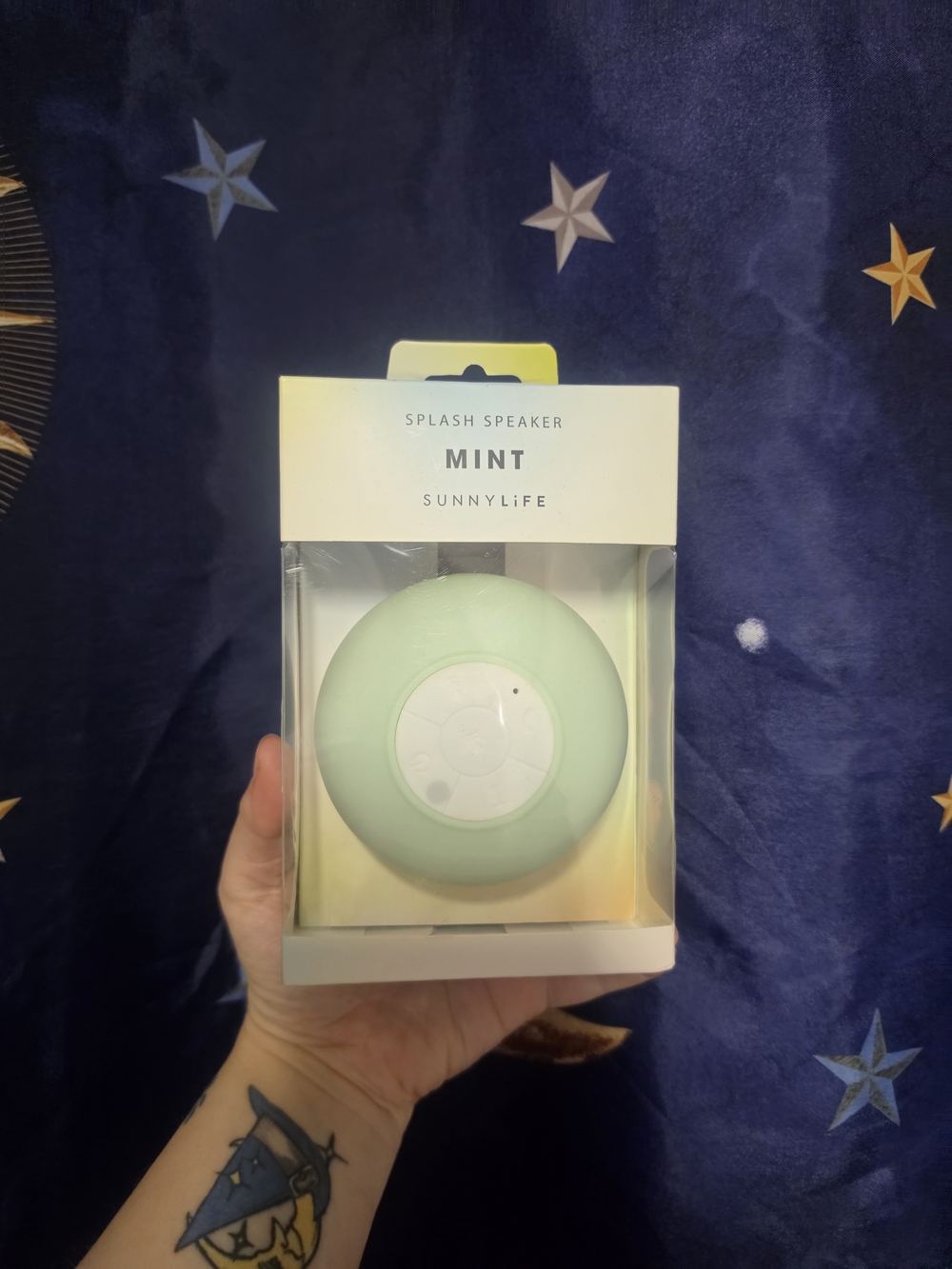 Sunnylife Mint Splash Bluetooth Speaker